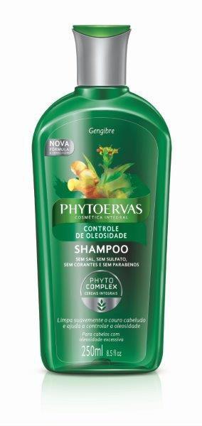 Shampoo Controle de Oleosidade Gengibre Phytoervas 250ml