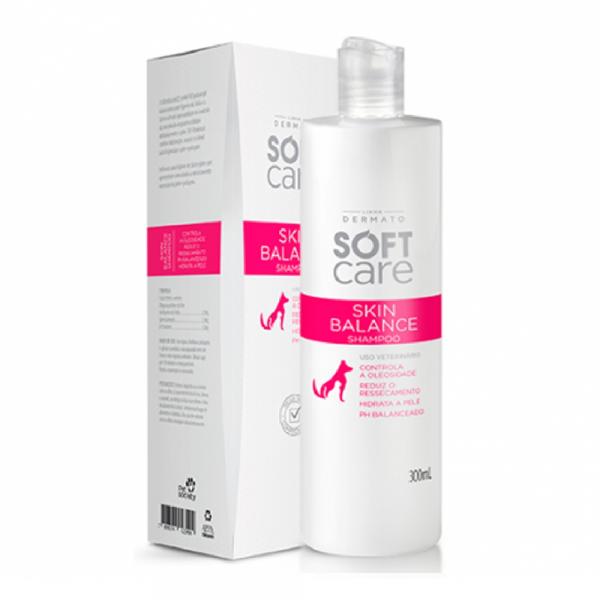 Shampoo Controle Oleosidade Soft Care Skin Balance 300ml - Pet Society