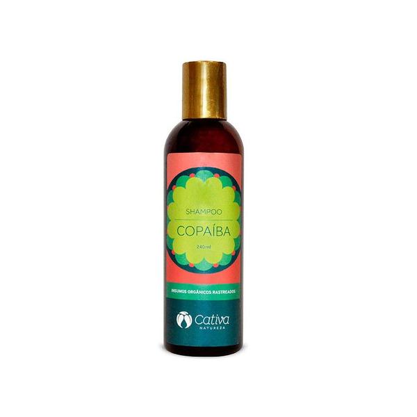 Shampoo Copaiba Cabelos Óleosos e Anti Caspa Cativa 240ml - Cativa Natureza