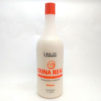 Shampoo Crina Real Uniliss 1000ml (Resistência e Força) para Todos os Tipos de Cabelos - Uniliss Cosméticos