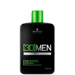 Shampoo 3d Men Hair e Body Schwarzkopf 250ml