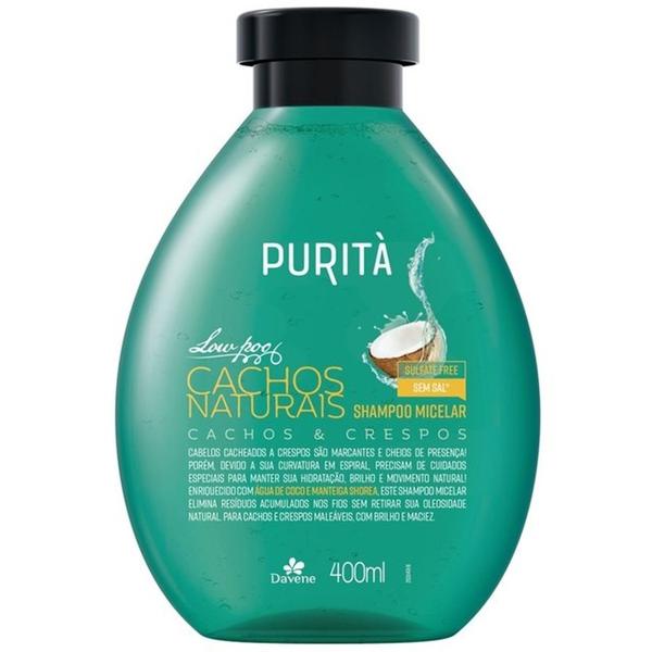 Shampoo Davene Puritá Cachos Naturais 400ml