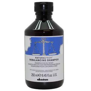 Shampoo Davines Naturaltech Rebalancing 250ml Cabelo Oleoso