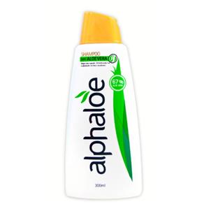 Shampoo de Aloe Vera (67% de Babosa) 300ml - Alphaloe - 300 Ml