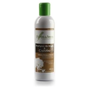 Shampoo de Argila e Copaíba, 250ml - Força da Terra - Copaíba