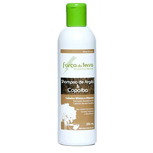 Shampoo de Argila e Copaiba 250ml Força da Terra