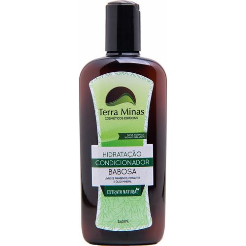 Shampoo de Babosa Hidratação 240ml - Terra Minas Cosméticos