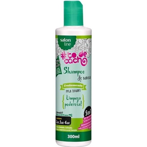 Shampoo de Babosa #tôdecacho - Limpeza Poderosa 300Ml [Salon Line]