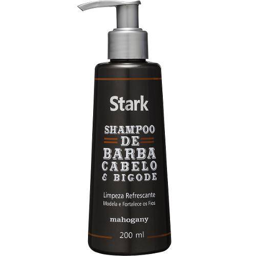 Shampoo de Barba, Cabelo e Bigode Stark 200 Ml