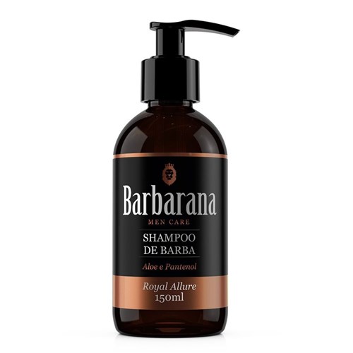 Shampoo de Barba - Royal Allure - Barbarana