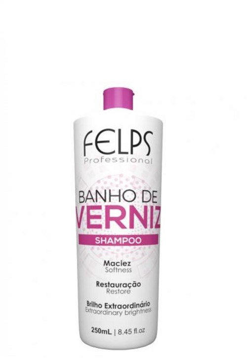 Shampoo de Brilho Banho de Verniz Felps 250ML