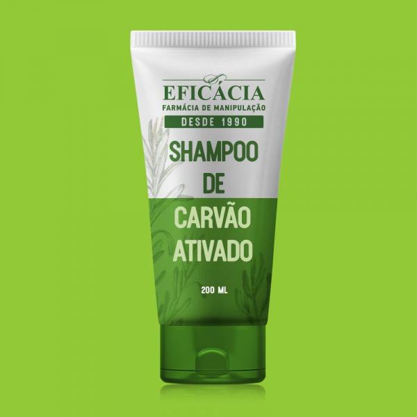 Shampoo de Carvão Ativado - 200 Ml - Farmácia Eficácia