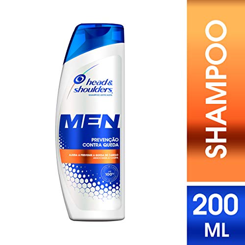 Shampoo de Cuidados com a Raiz Head & Shoulders Men Prevenção Contra Queda 200Ml, Head & Shoulders