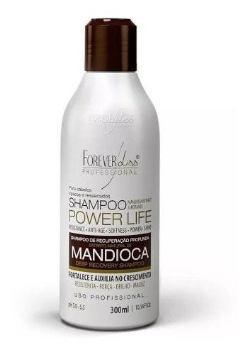 Shampoo de Mandioca Power Life 300ml Forever Liss