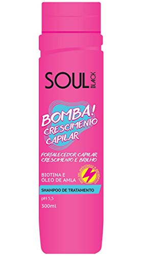 Shampoo de Tratamento Bomba SOUL BLACK 300ml