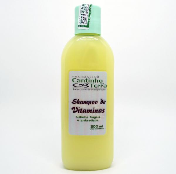 Shampoo de Vitaminas 200ml - Cantinho da Terra