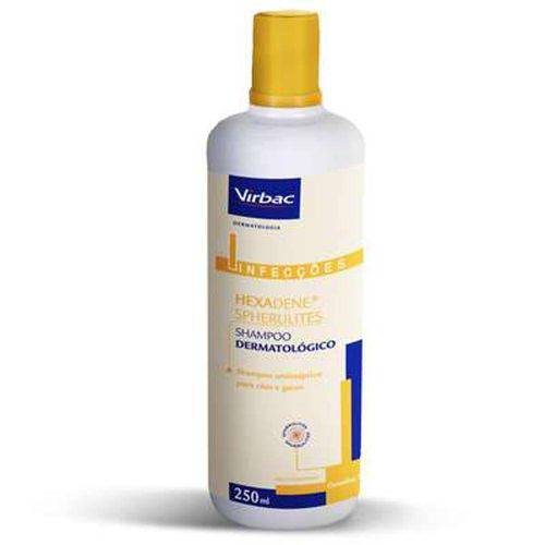 Shampoo Dermatológico Hexadene Spherulites para Cães e Gatos - 250 Ml