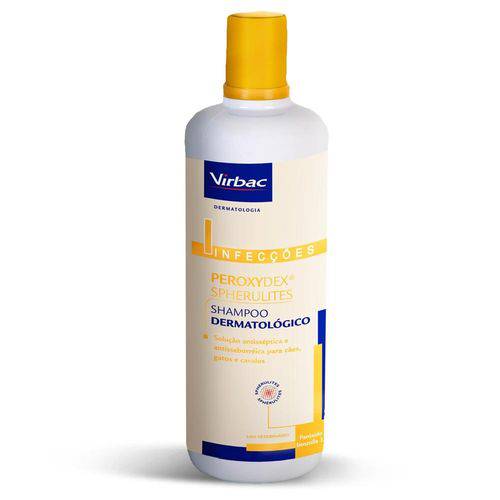 Shampoo Dermatólogico Virbac Peroxydex Spherulites - 125 ML