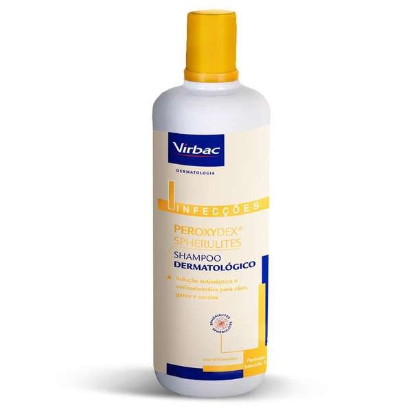Shampoo Dermatólogico Virbac Peroxydex Spherulites 125ml