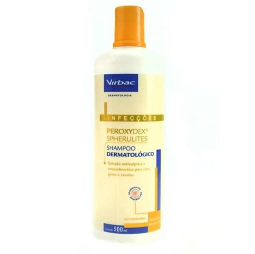 Shampoo Dermatológico Virbac Peroxydex Spherulites 500Ml