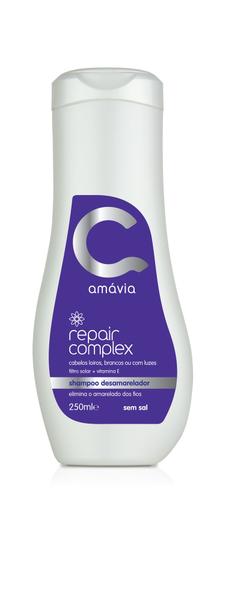 Shampoo Desamarelador Amávia Repair Complex 250ml