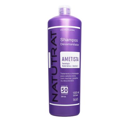 Shampoo Desamarelador Ametista Natutrat 1000ml - Skafe