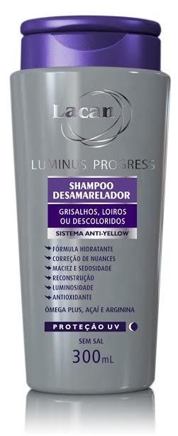 Shampoo Desamarelador Lacan 300ml