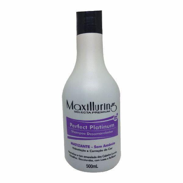 Shampoo Desamarelador Perfect Platinum-maxilluring 500ml - Luminositta