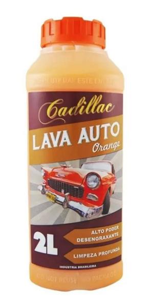 Shampoo Desengraxante Lava Auto Orange Cadillac 2l