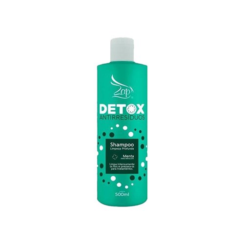 Shampoo Detox Antiresíduos Zap Cosméticos 500Ml