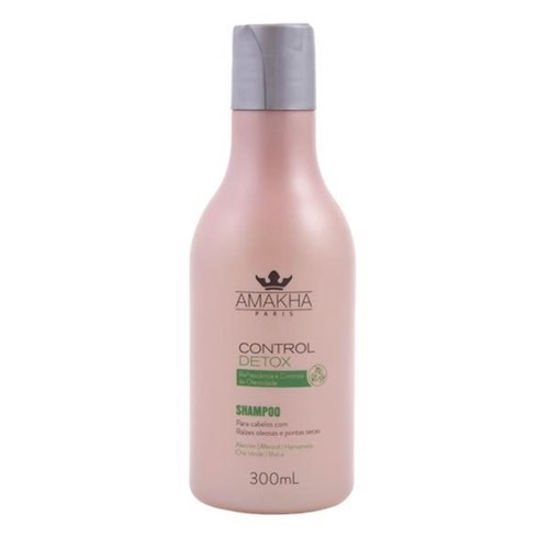 Shampoo Detox Control - Refrescância e Controle da Oleosidade - 300 Ml