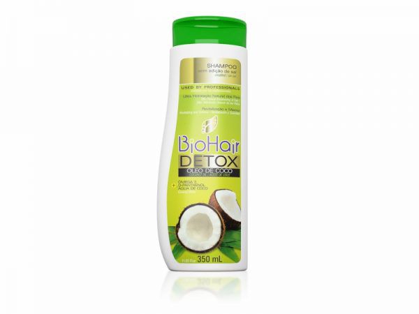 Shampoo Detox Óleo Coco 350ml Biohair