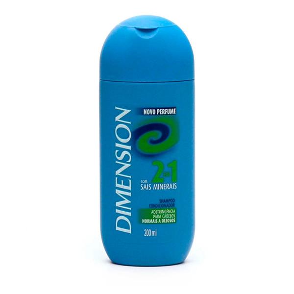 Shampoo Dimension 2 em 1 para Cabelos Oleosos - 200ml