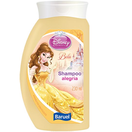 Shampoo Disney Princesa Bela Alegria 230ml