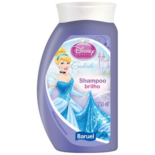 Shampoo Disney Princesa Cinderela Brilho 230ml