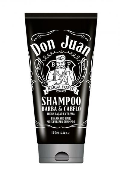 Shampoo Don Juan Barba e Cabelo Barba Forte 170ml
