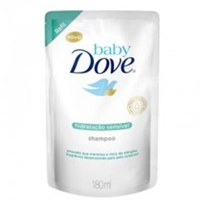 Shampoo Dove Baby Hidratação Sensível Refil 180ml