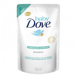 Shampoo Dove Baby Hidratação Sensível Refil 180ml