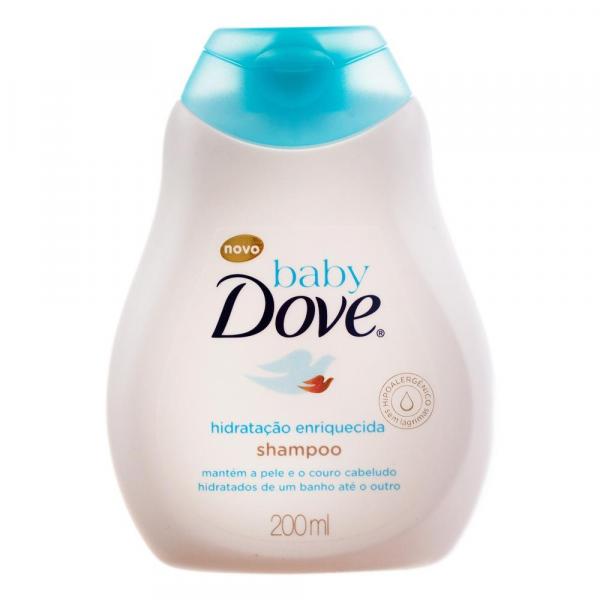 Shampoo Dove Hidratação Enriquecida Baby 200Ml