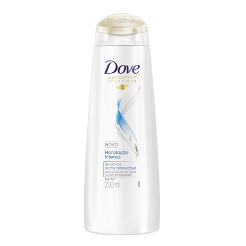 Shampoo Dove Hidratação Intensa 200ml