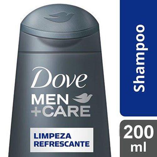 Shampoo Dove Men 200ml Fr Limpz Refres