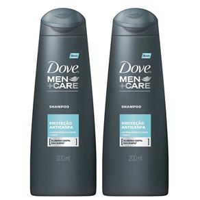 Shampoo Dove Men Proteção Anticaspa C/ 2 Unidades