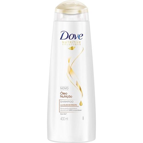 Shampoo Dove Óleo Nutrição para Cabelos Secos 400 Ml