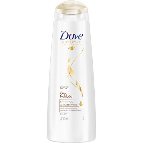 Shampoo Dove Óleo Nutrição para Cabelos Secos 400ml SH DOVE 400ML-FR OLEO NUTRICAO