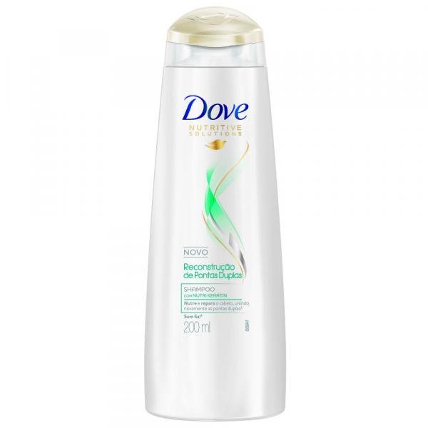 Shampoo Dove Reconstrução de Pontas Duplas 200ml