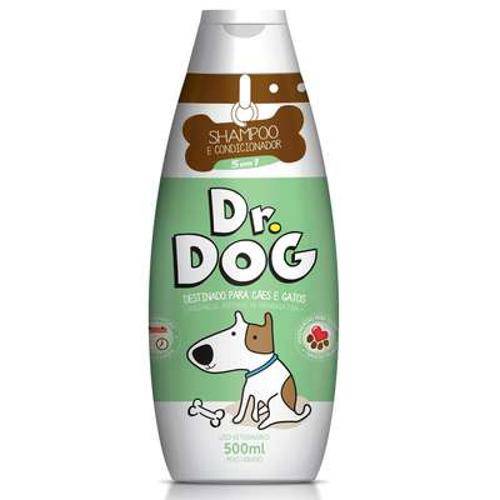 Shampoo Dr. Dog 5 em 1 Perfumaria Fina - 500 Ml