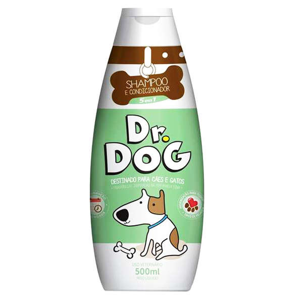 Shampoo Dr. Dog 5 em 1 Perfumaria Fina
