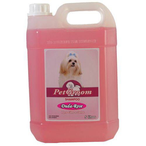 Shampoo Duda Rose para Cães 5 L - Petgroom