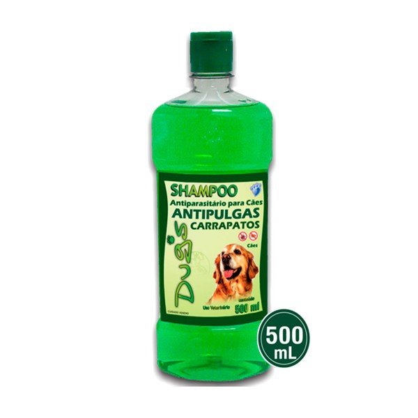 Shampoo Dugs Antipulgas e Carrapatos Cães 500ML