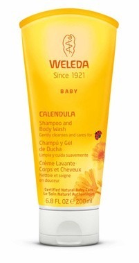 Shampoo e Body Wash Weleda Baby (2 em 1) Calêndula - 200ml